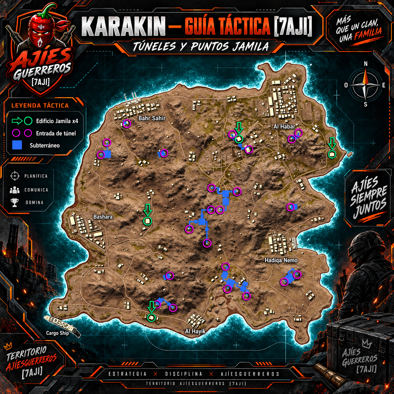 Guía táctica de Karakin del clan AJÍESGUERREROS
